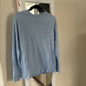 Vineyard Vines Boy’s Light Blue Long Sleeve Shirt